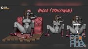 Hilda from Pokemon – 3D Print