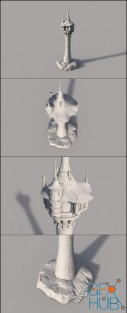 Tangled Tower – 3D Print