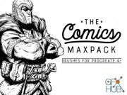 Gumroad – The Comics MaxPack – Brushes for Procreate