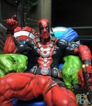 Deadpool kills The Marvel UNIVERSE – Marvel comics – 3D Print