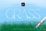 Envato – Grass Procreate Brushes