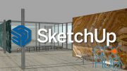 Learn Sketchup with the Barcelona Pavillion
