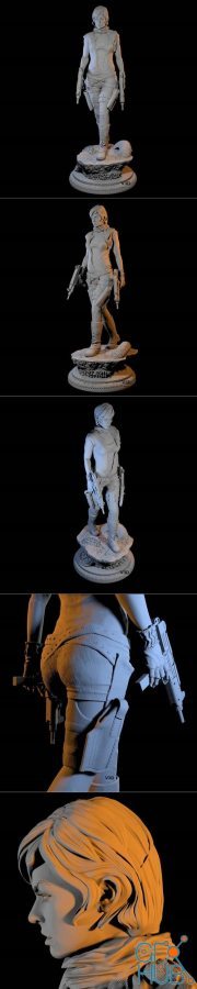 Alice From Resident Evill – 3D Print