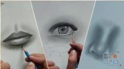 Udemy – How to draw an eye, a nose and a mouth realistically !