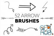 52 Arrow Brushes