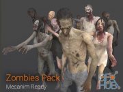 Unity Asset – Zombies Pack V1