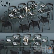 Glas Italia table set