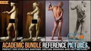 ArtStation – 500+ Academic Drawing Male Reference Pictures