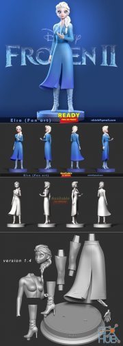 Elsa - Frozen 2 – 3D Print
