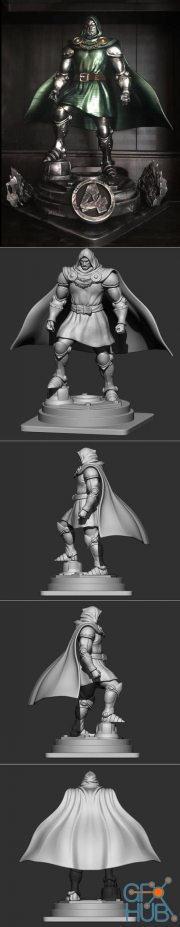 Dr-Doom from marvel Comic – 3D Print