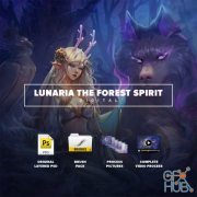 Lunaria the Forest Spirit Digital Package