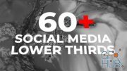 Videohive – 60 Social Media Lower Thirds