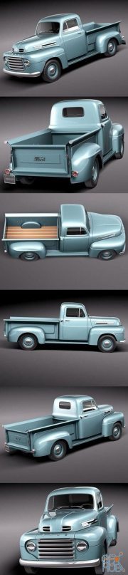 Ford F1 Pickup Truck 1950