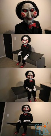 Billy The Doll From Saw Jigsaw – 3D Print