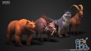 Unreal Engine Asset – Stylized Animals Pack v4.24-4.25