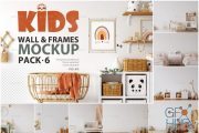 GraphicRiver – Kids Frames & Wall Mockup Pack 6