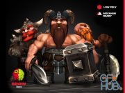 Unity Asset – Dwarf Pack / Animated / Low Poly
