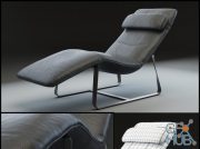 Rolf Benz 360 chaise-longue