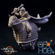 Dark Cataphract - Mounted – 3D Print