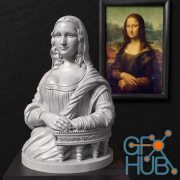 Mona Lisa-La Gioconda – 3D Print