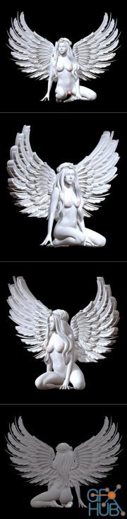 Girl naked – 3D Print