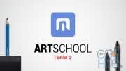 Cubebrush – ART School Term 2 by Marc Brunet