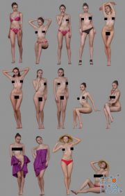 3D Scan – Female reference pack