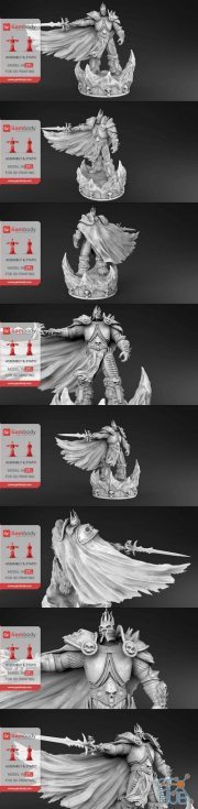Wrath of the Lich King – 3D Print