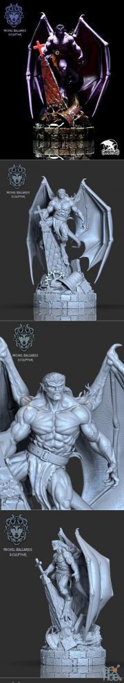 Goliath Gargoyles – 3D Print