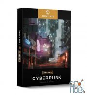 Kitbash3D – Mini Kit: Cyberpunk