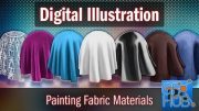 Skillshare –  Digital Illustration: Painting Different Fabric Materials
