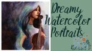 Skillshare - Paint a Dreamy Portrait with Watercolor