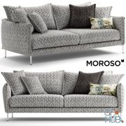 Two seater sofa Gentry 105 by Moroso