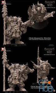 Ogre Mammoth Hunter – 3D Print