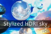 Liya Bohnat – Cartoon & Stylized HDRI sky
