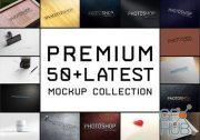 Premium 50+ Latest Logo PSD Mockups Collection