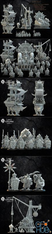 Lost Kingdom Miniatures October 2021 – 3D Print