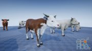 Unreal Engine Asset – FARM ANIMALS PACK v4.15-4.25