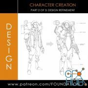 Gumroad – Foundation Patreon – Character Creation – Part 2: Design Refinement