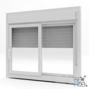 PVC Windows with shutter