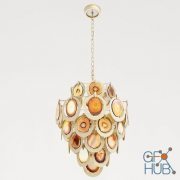 Creative Agat chandelier