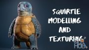 Gumroad - Squirtle Modelling & Texturing Series by Michael Wilde