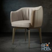 Elisa armchair by Giorgetti
