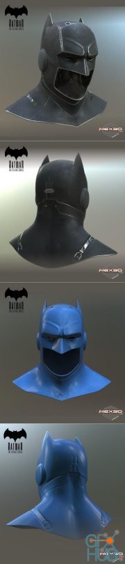 Hex3D Batman Cowl – 3D Print
