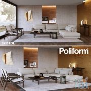 Modern set from Poliform