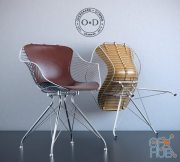 OVERGAARD ​​& DYRMAN Wire Dining Chair set