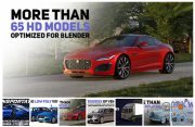 Blender Market – Car Transportation – Addon Car And Vehicle Rigged Cars Library Car V3.0