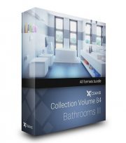 CGAxis Models Volume 84 Bathrooms III