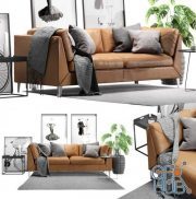 Scandinavian style set with IKEA Stockholm sofa