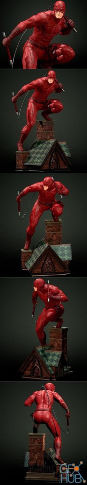 Daredevil Demolidor – 3D Print